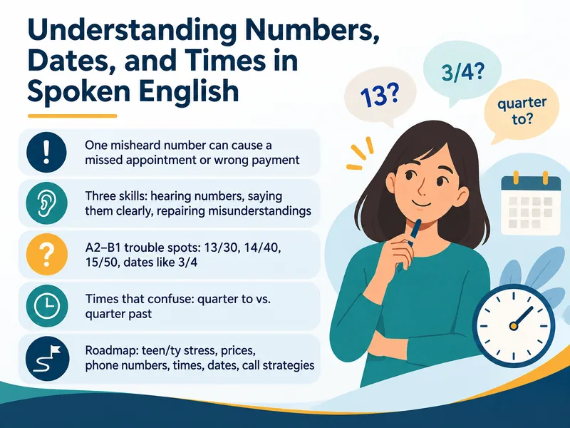 Understanding Numbers, Dates & Times in English — digital-human course