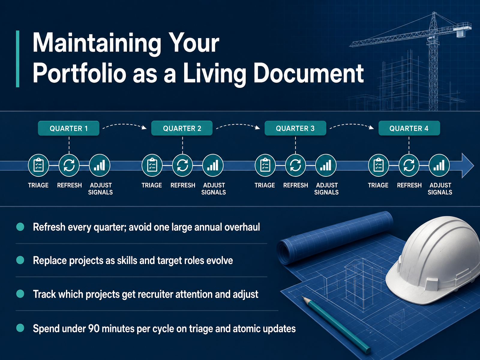 Maintaining Your Portfolio as a Living Document