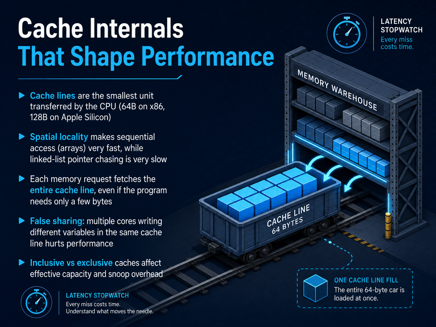Cache Internals That Shape Performance