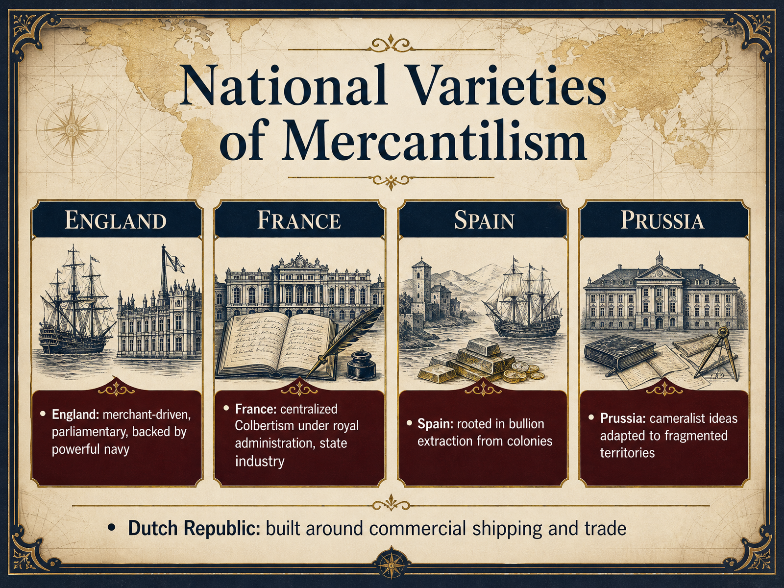 National Varieties of Mercantilism