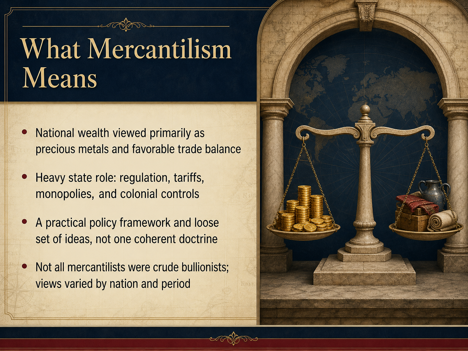 What Mercantilism Means