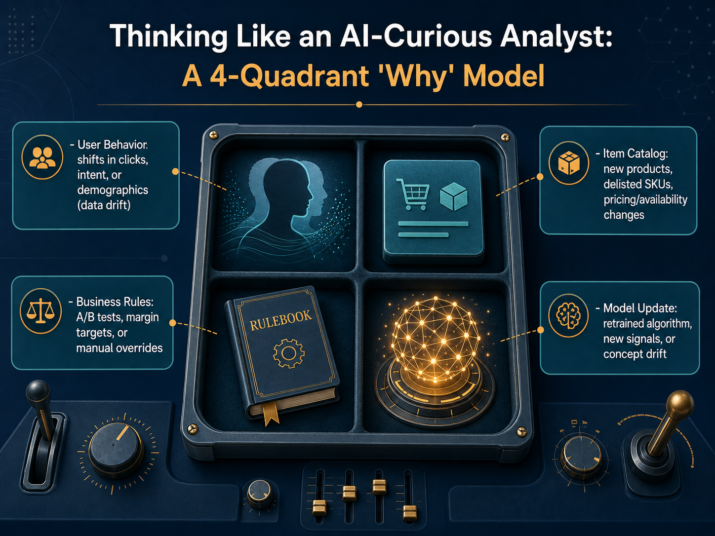 Thinking Like an AI-Curious Analyst: A 4-Quadrant 'Why' Model