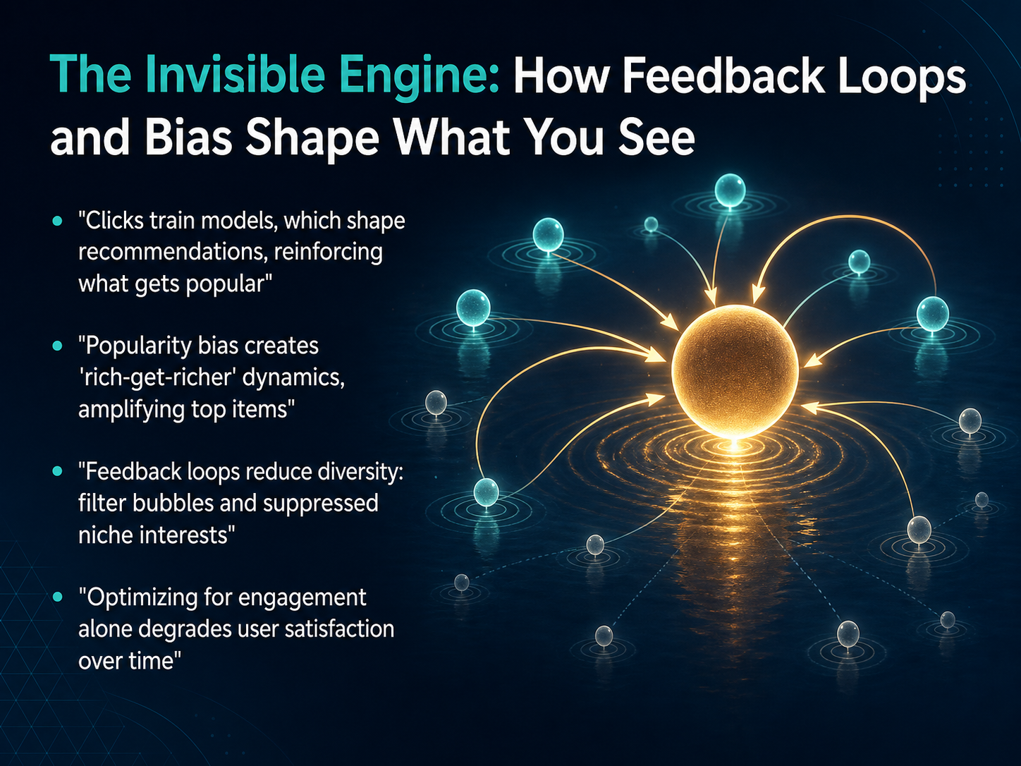 The Invisible Engine: How Feedback Loops and Bias Shape What You See