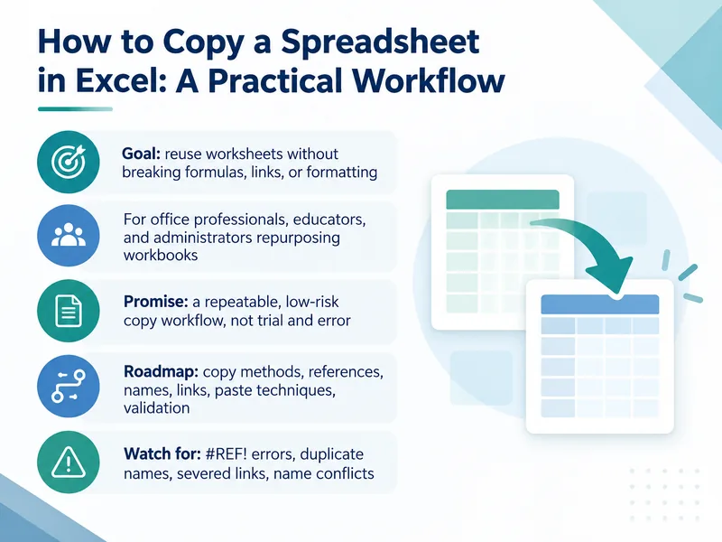 Copying Spreadsheets in Excel — digital-human course