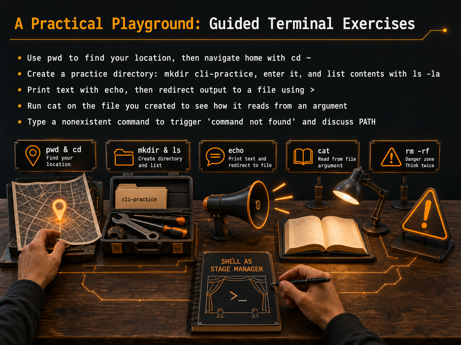 A Practical Playground: Guided Terminal Exercises