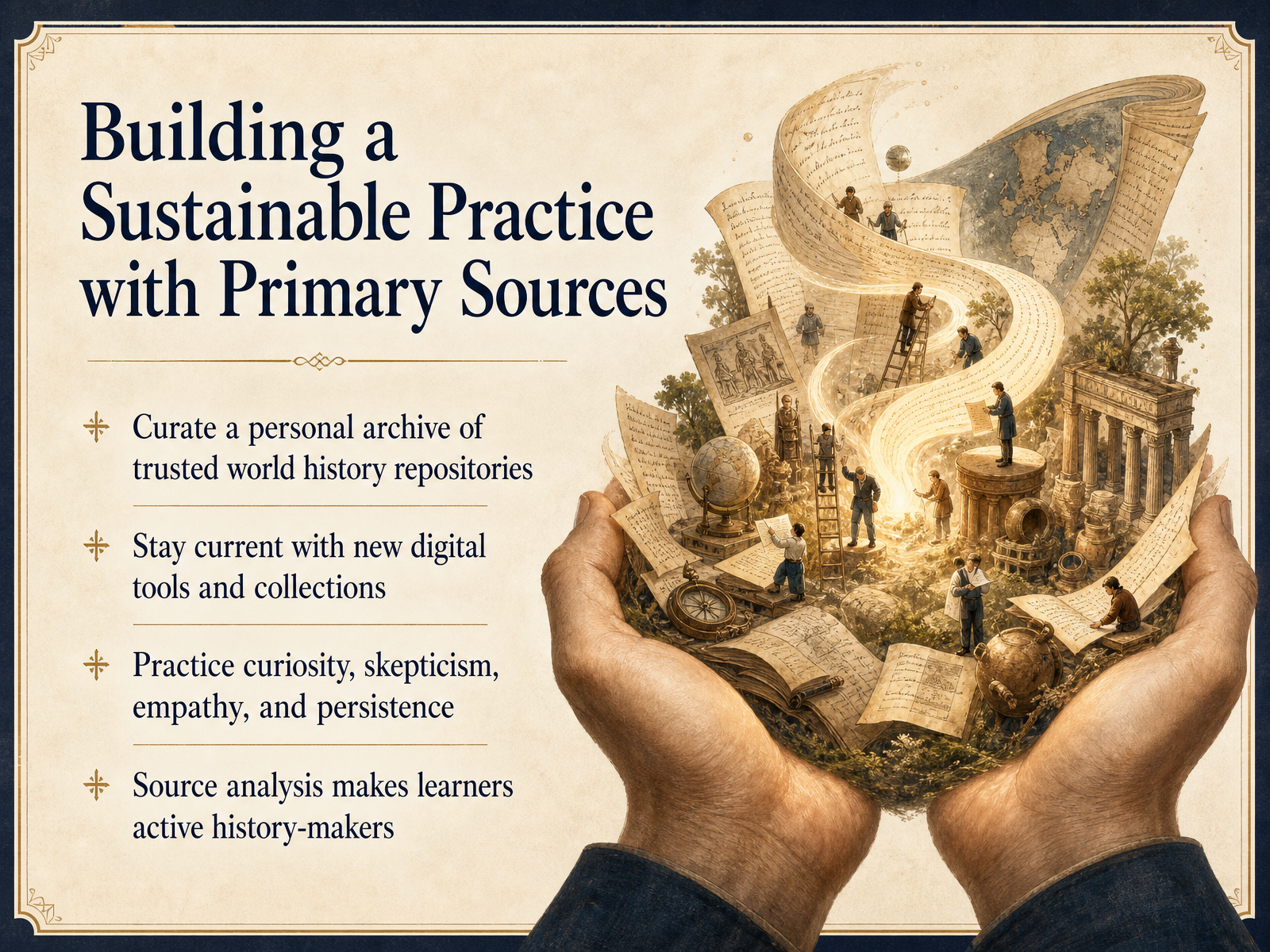 Building a Sustainable Practice with Primary Sources