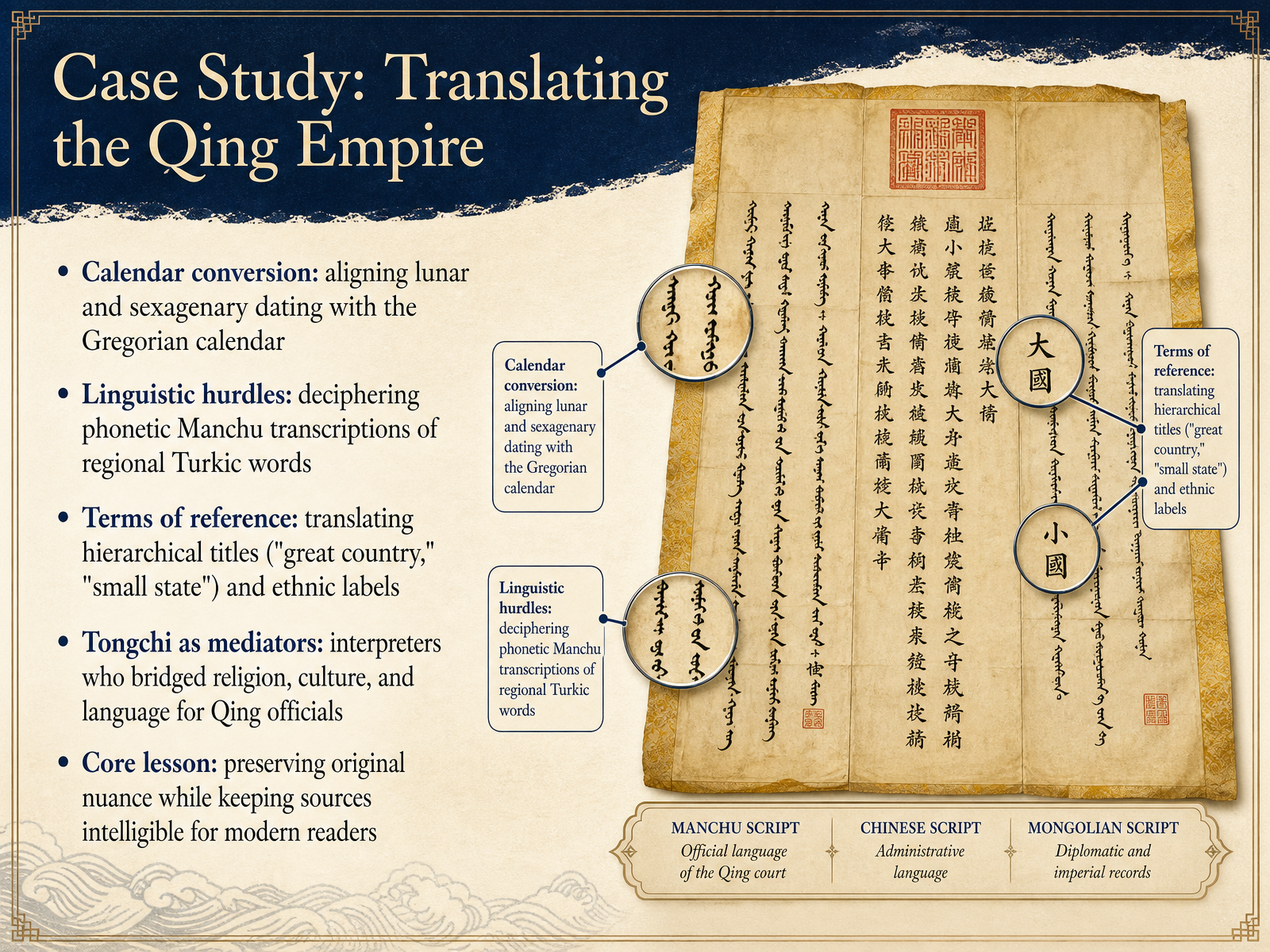 Case Study: Translating the Qing Empire