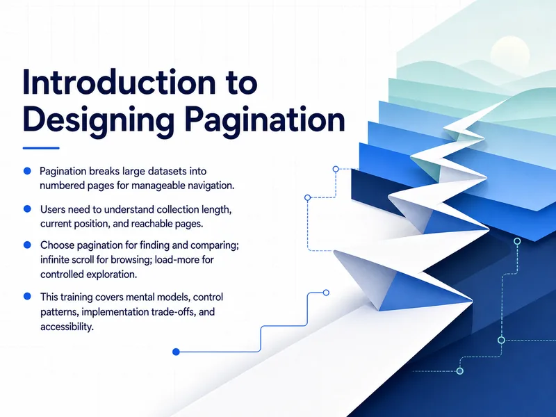 Pagination Design Fundamentals — digital-human course