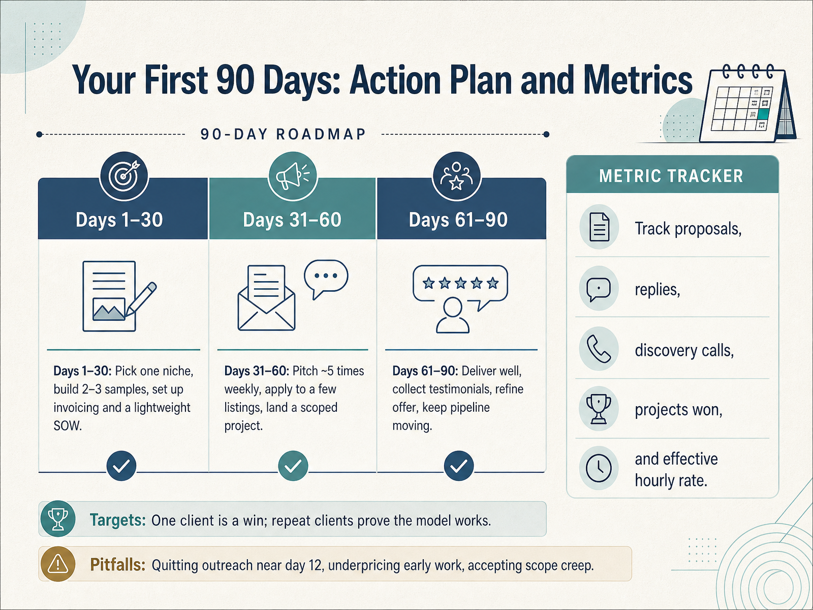 Your First 90 Days: Action Plan and Metrics