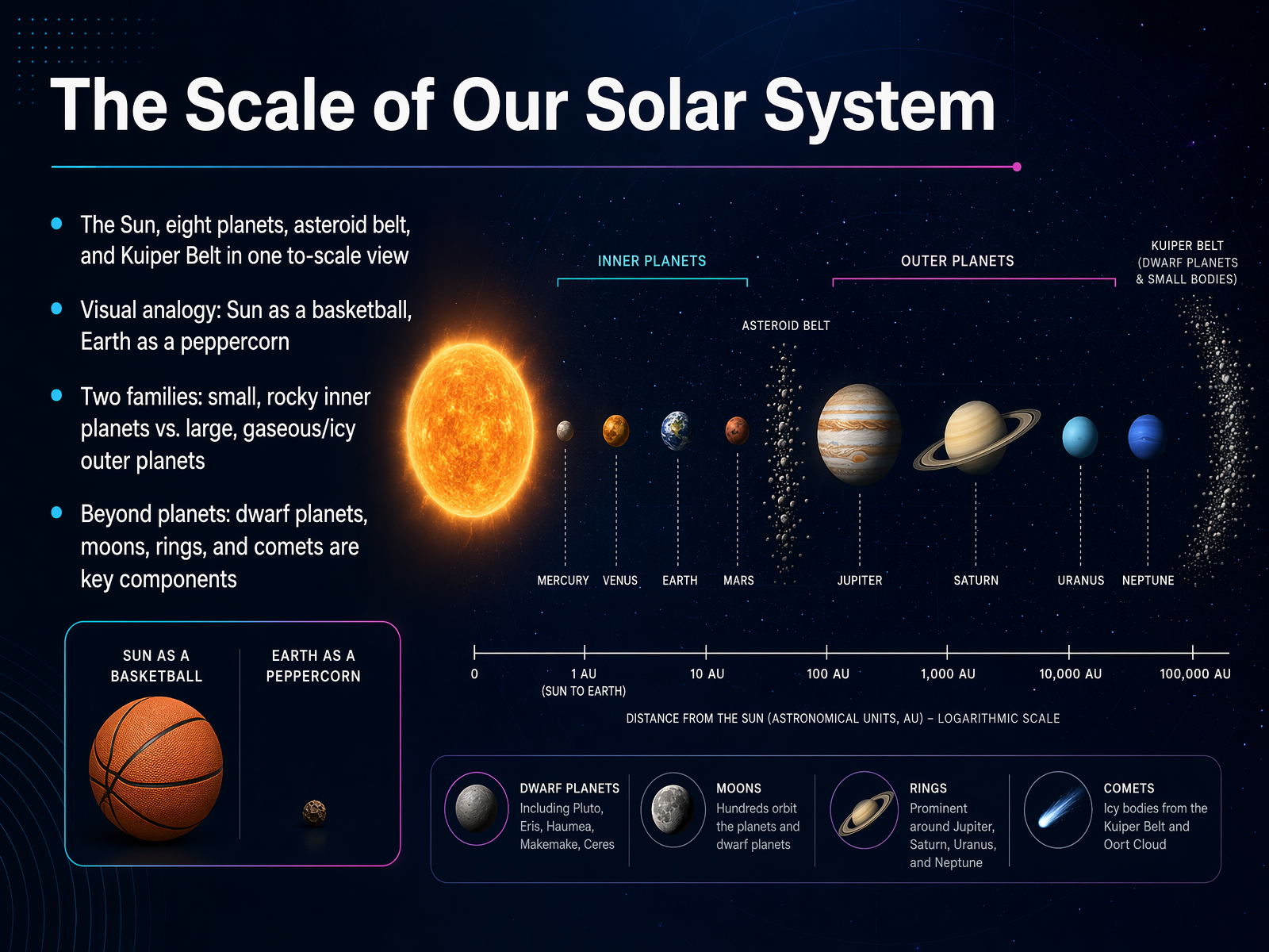 The Scale of Our Solar System