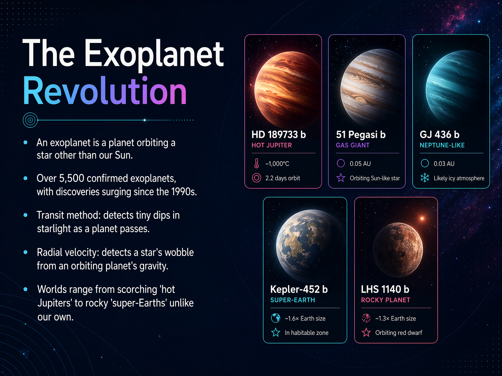 The Exoplanet Revolution