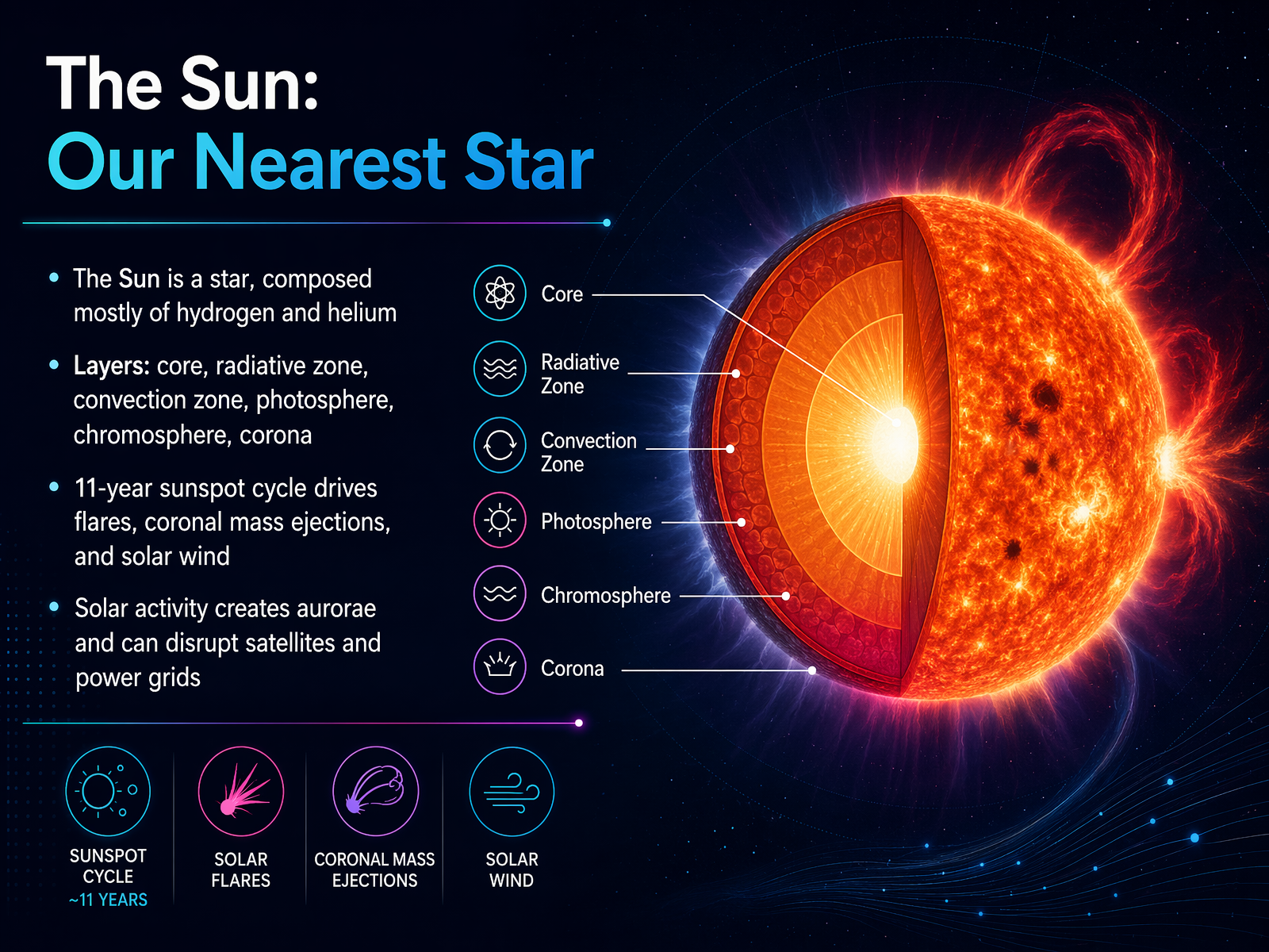 The Sun: Our Nearest Star