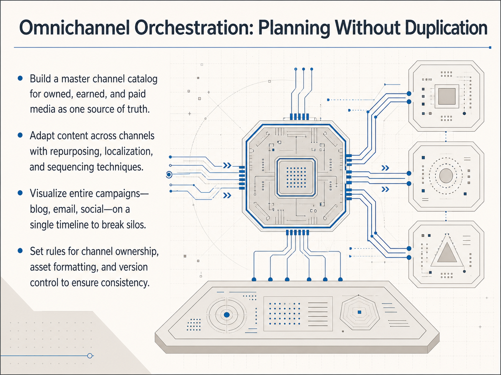 Omnichannel Orchestration: Planning Without Duplication