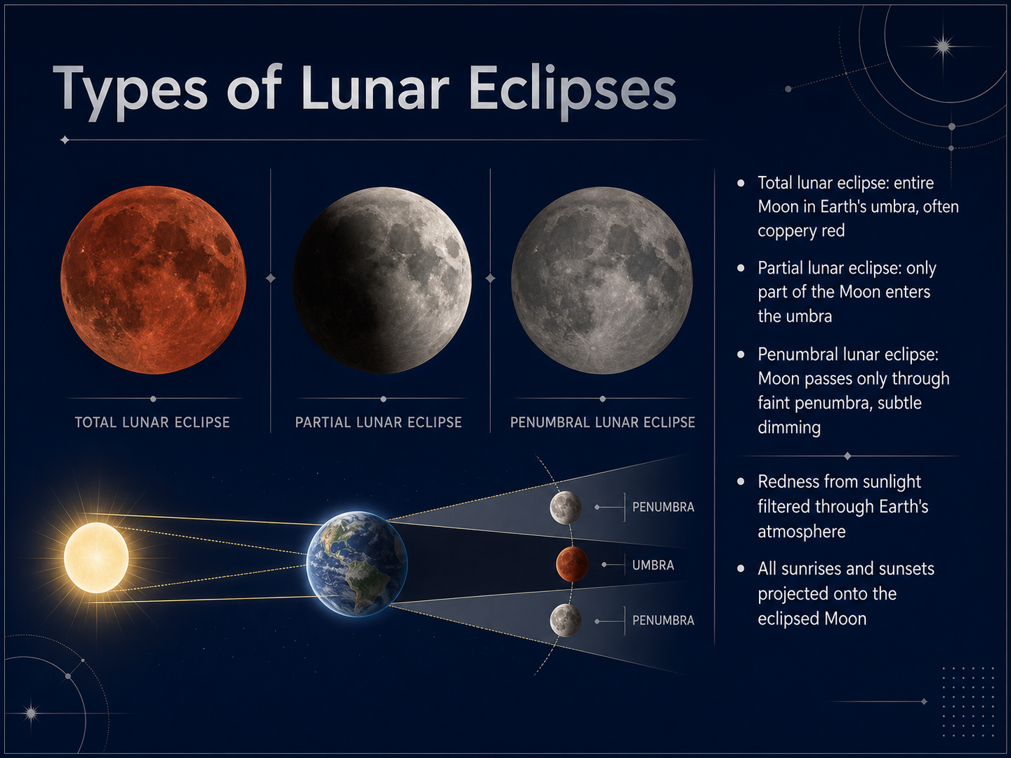 Types of Lunar Eclipses
