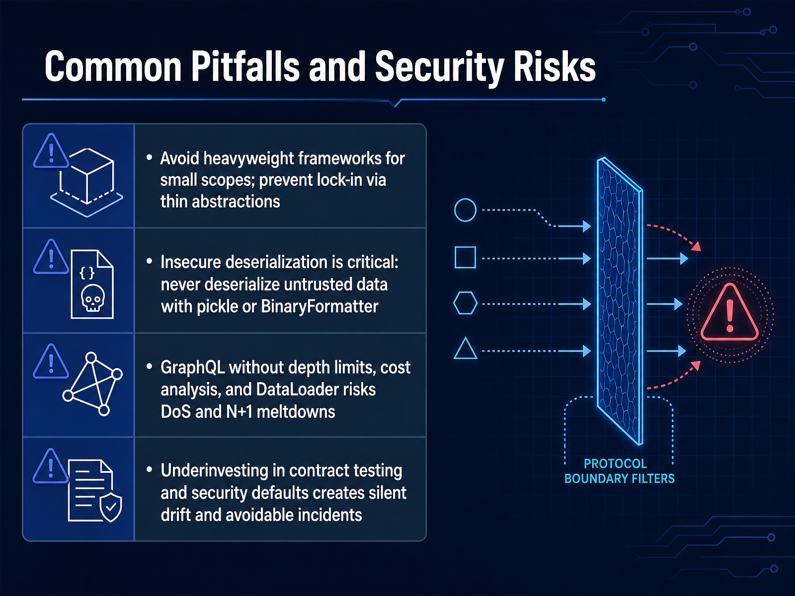 Common Pitfalls and Security Risks