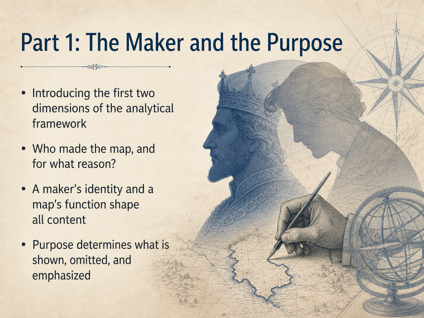 Part 1: The Maker and the Purpose