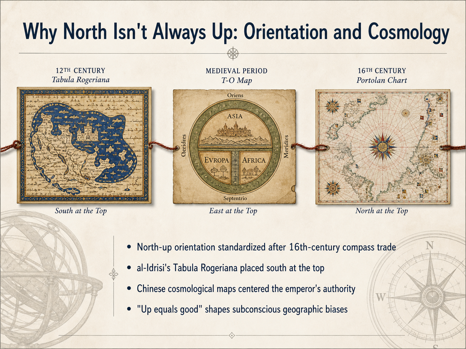 Why North Isn't Always Up: Orientation and Cosmology
