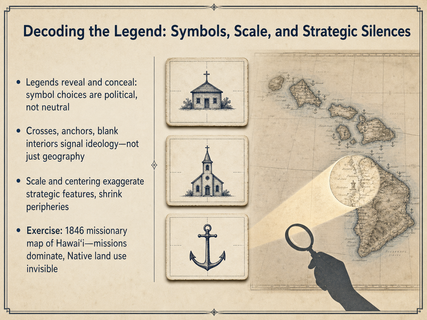 Decoding the Legend: Symbols, Scale, and Strategic Silences