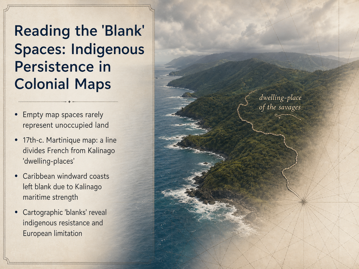Reading the 'Blank' Spaces: Indigenous Persistence in Colonial Maps