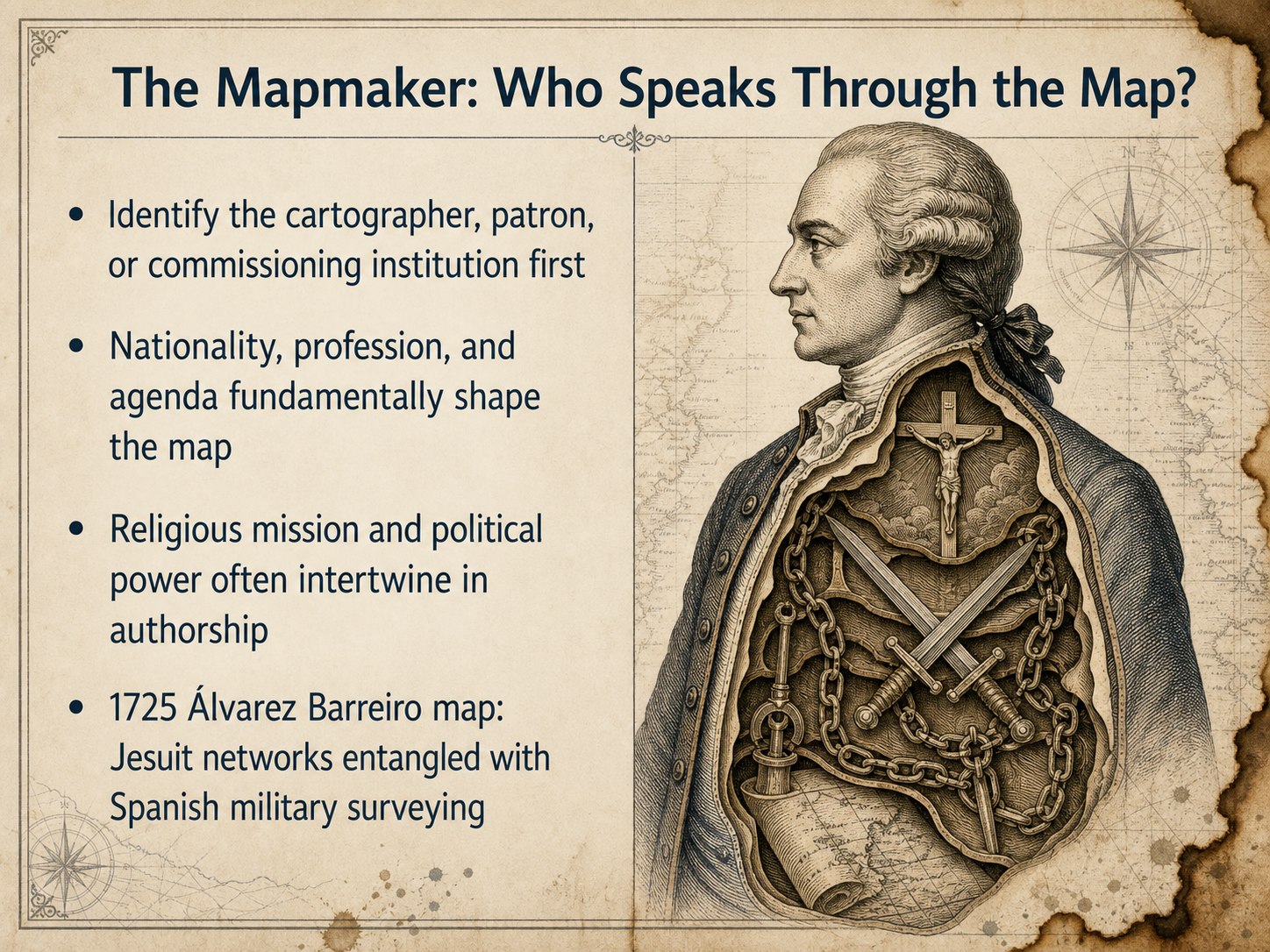 The Mapmaker: Who Speaks Through the Map?