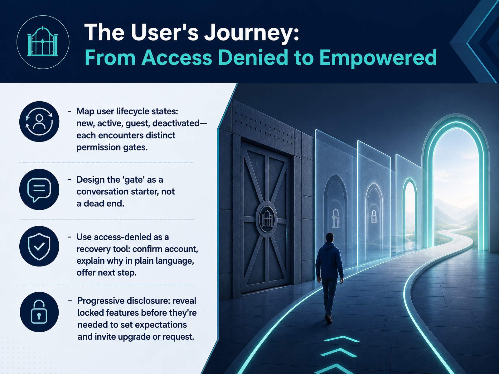 The User's Journey: From Access Denied to Empowered