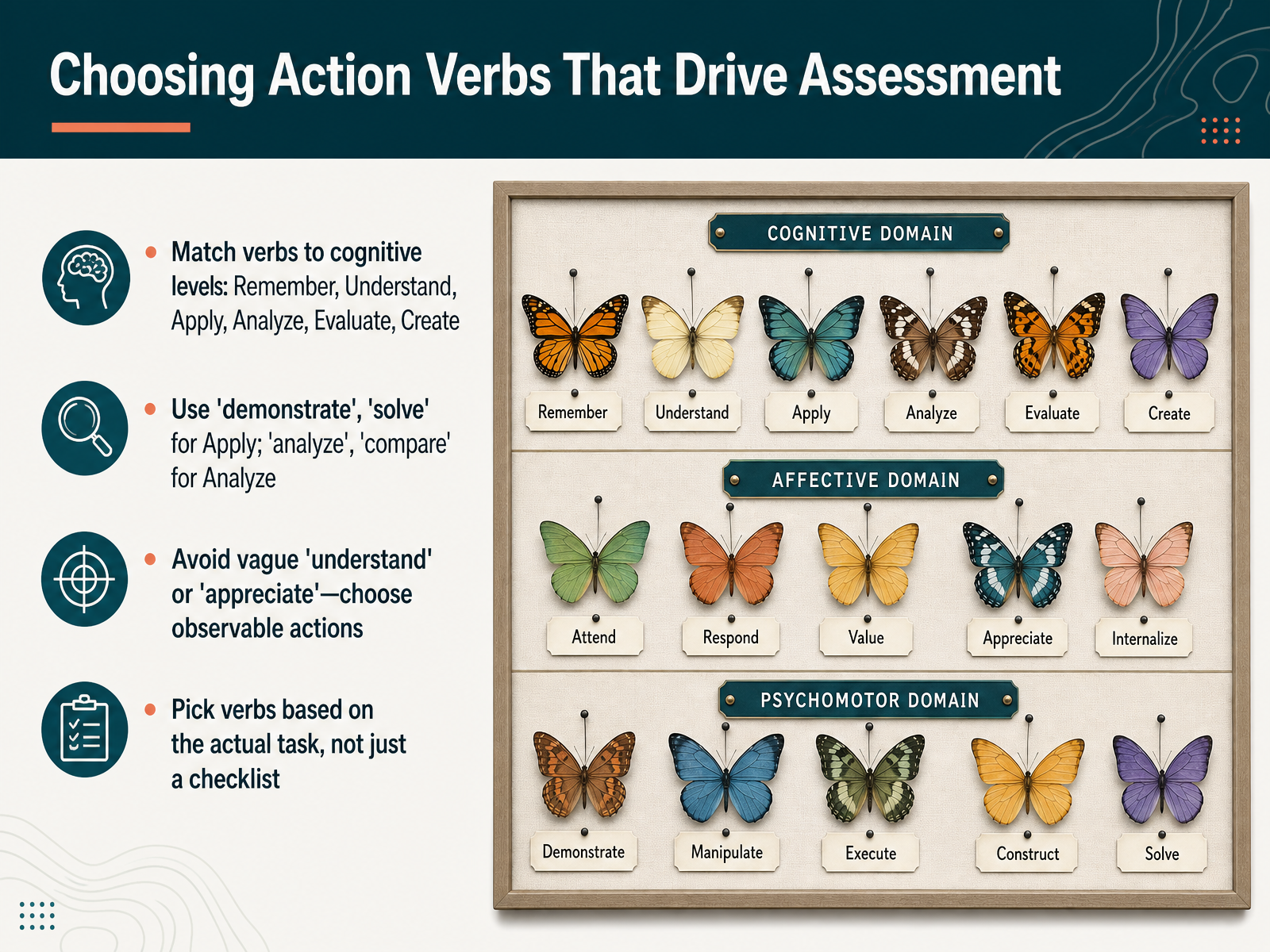 Choosing Action Verbs That Drive Assessment