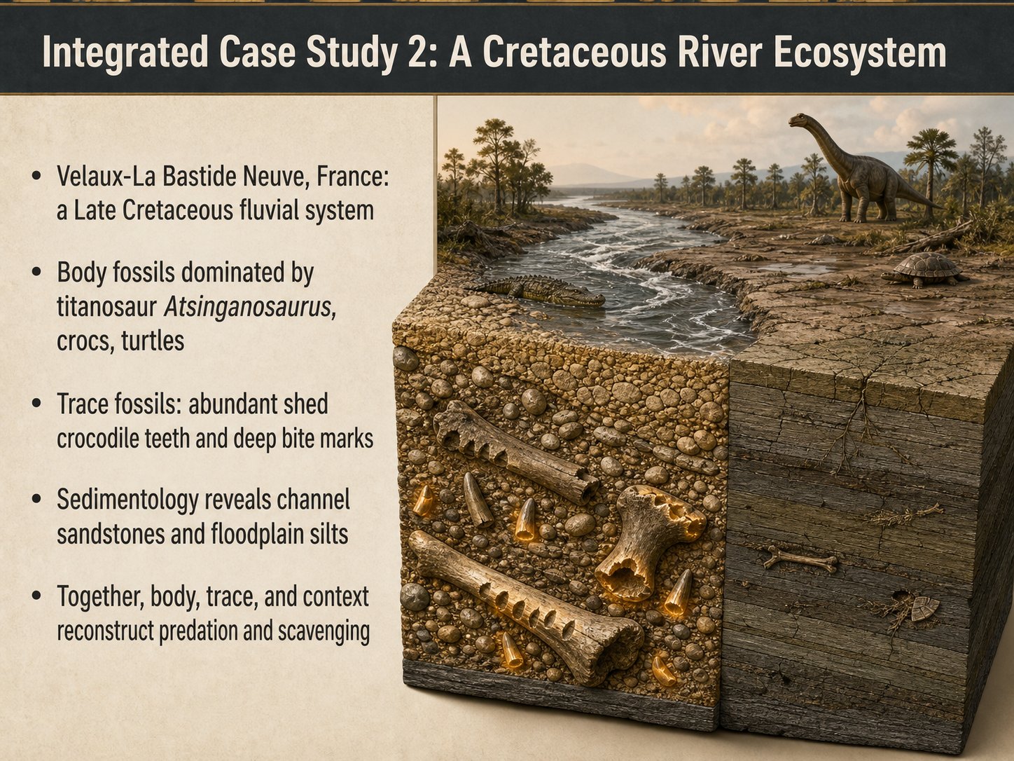 Integrated Case Study 2: A Cretaceous River Ecosystem