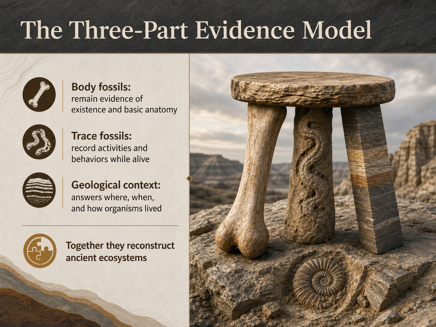 The Three-Part Evidence Model