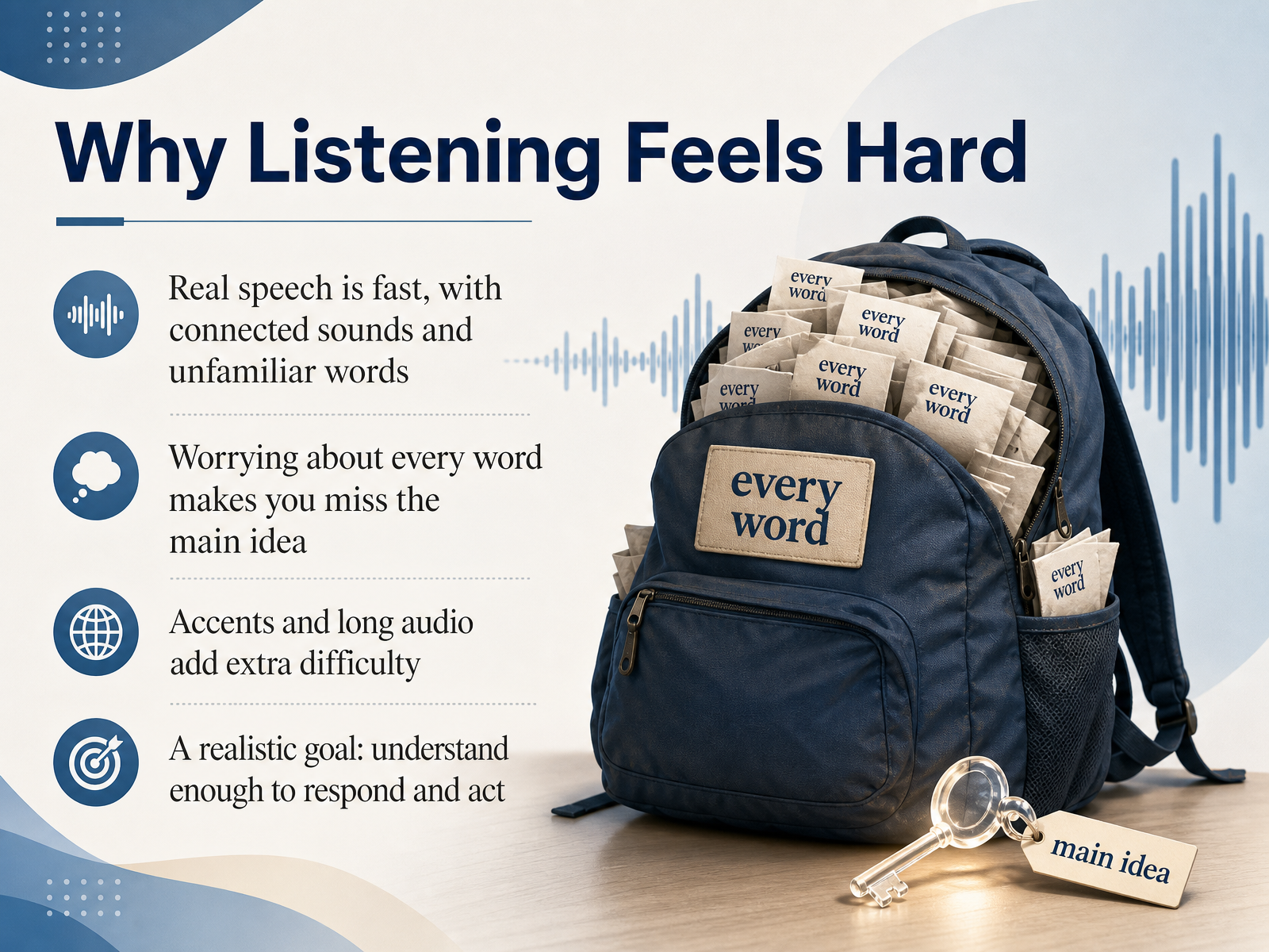 Why Listening Feels Hard