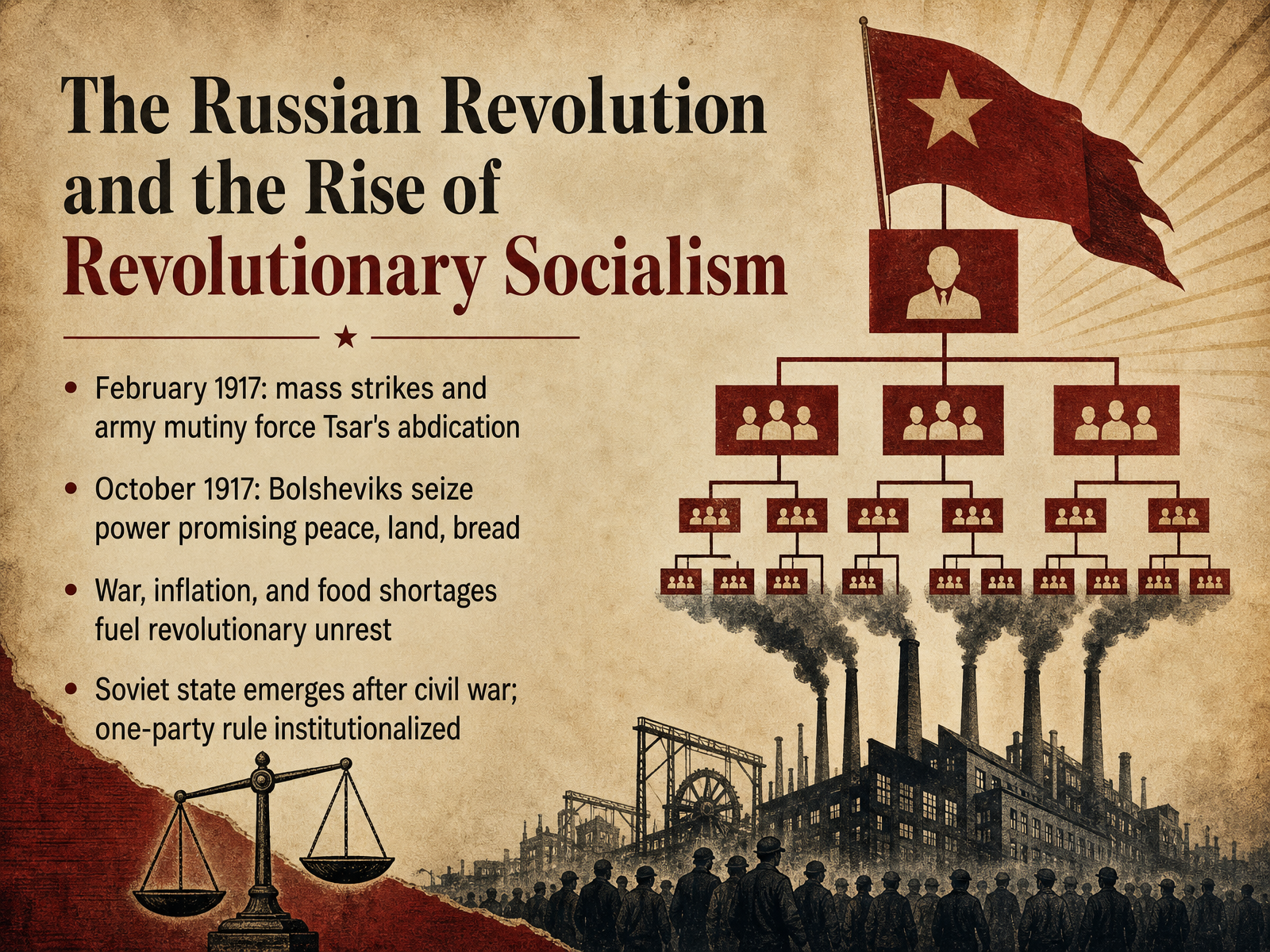 The Russian Revolution and the Rise of Revolutionary Socialism
