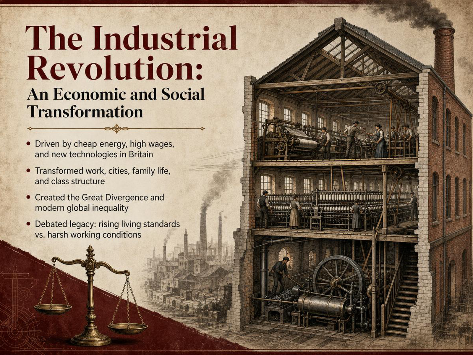 The Industrial Revolution: An Economic and Social Transformation