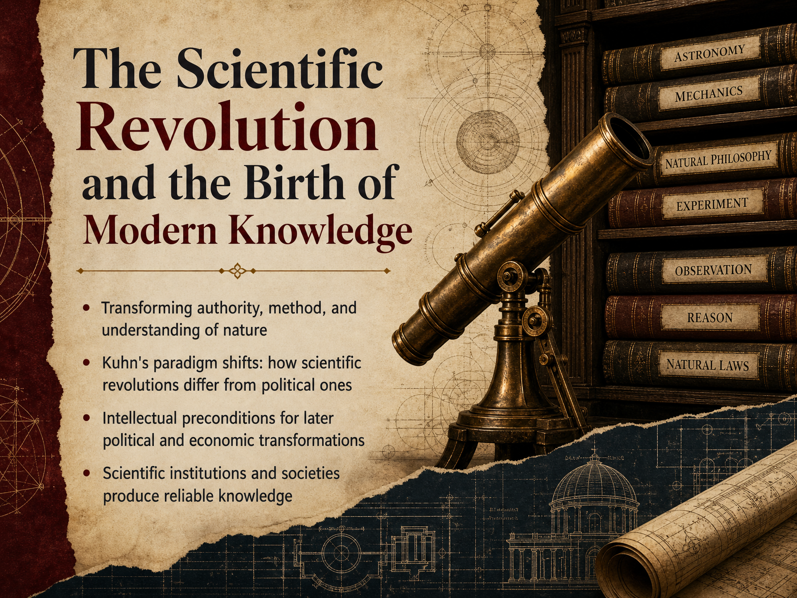 The Scientific Revolution and the Birth of Modern Knowledge