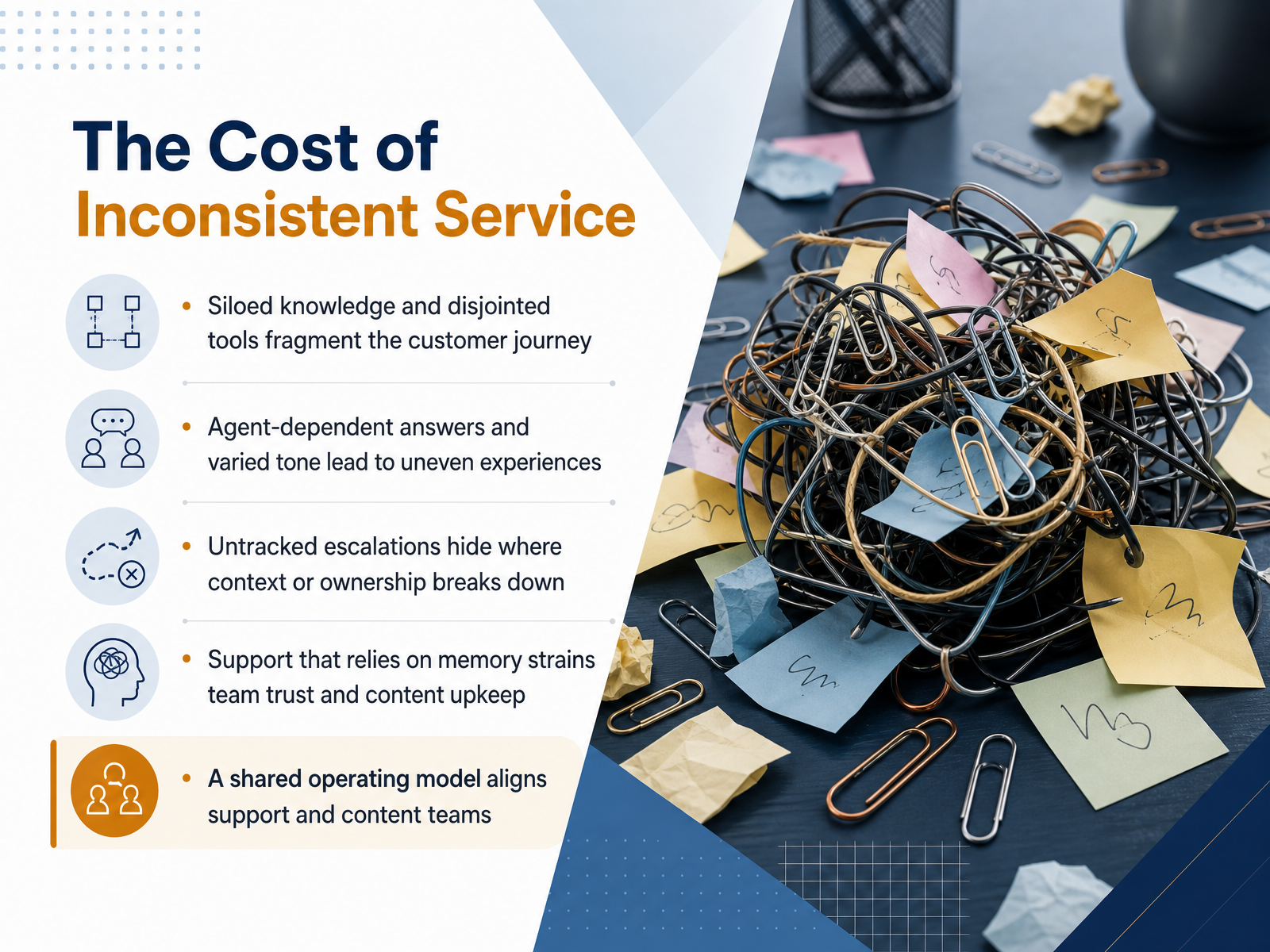 The Cost of Inconsistent Service