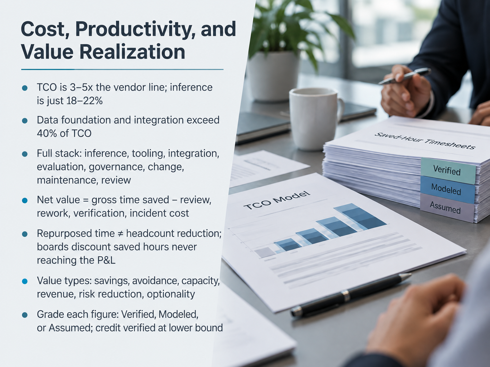 Cost, Productivity, and Value Realization