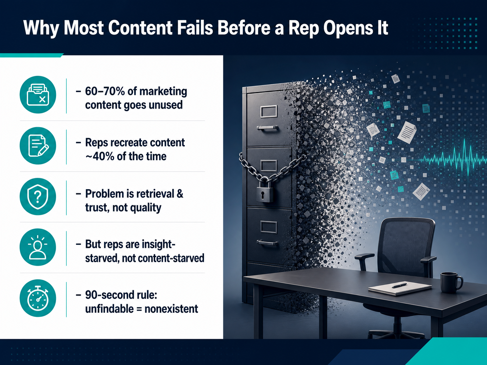 Why Most Content Fails Before a Rep Opens It
