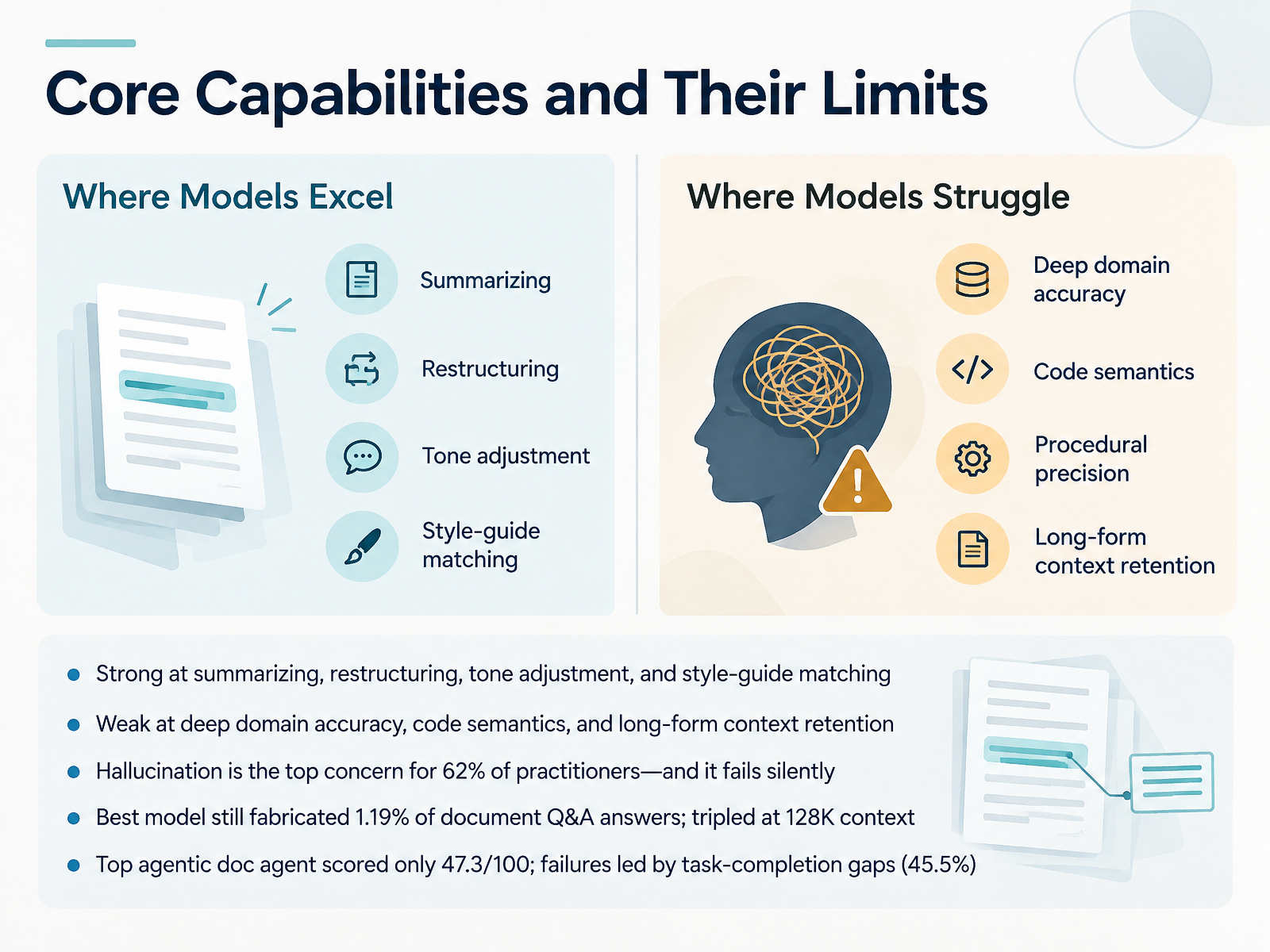 Core Capabilities and Their Limits