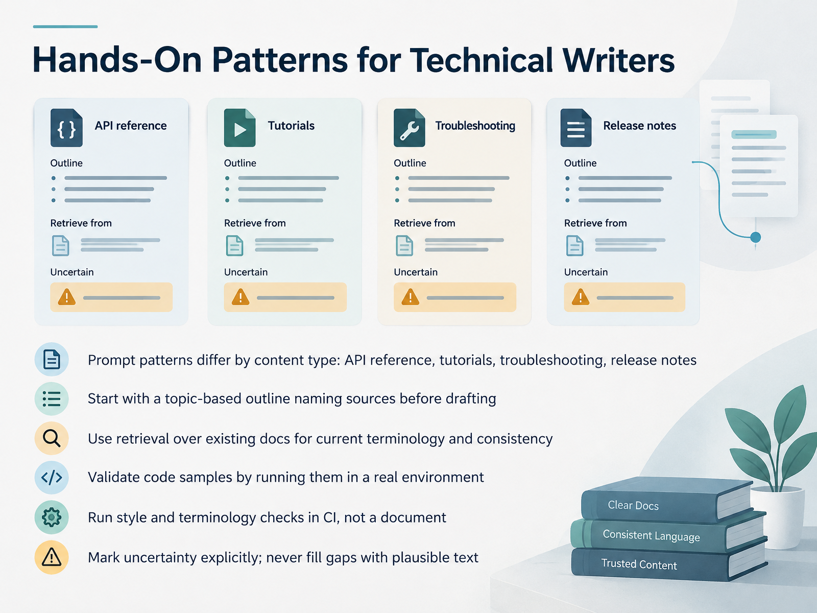 Hands-On Patterns for Technical Writers