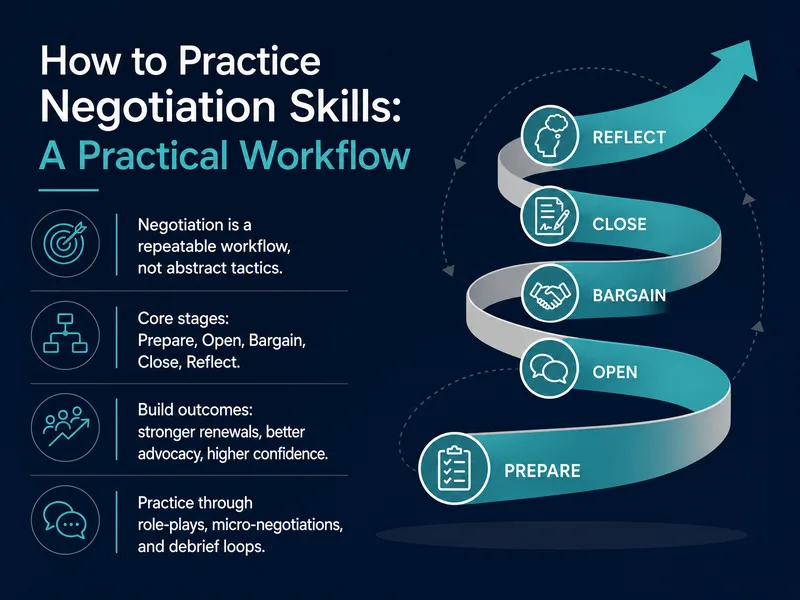 Negotiation Skills Practice Workflow — digital-human course