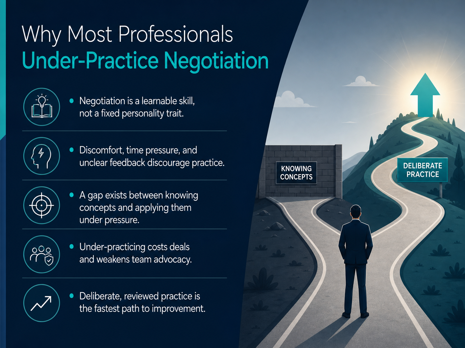 Why Most Professionals Under-Practice Negotiation