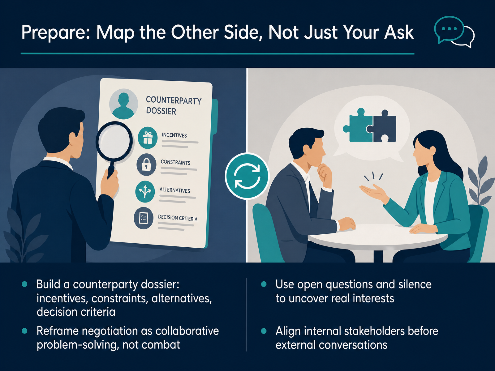 Prepare: Map the Other Side, Not Just Your Ask