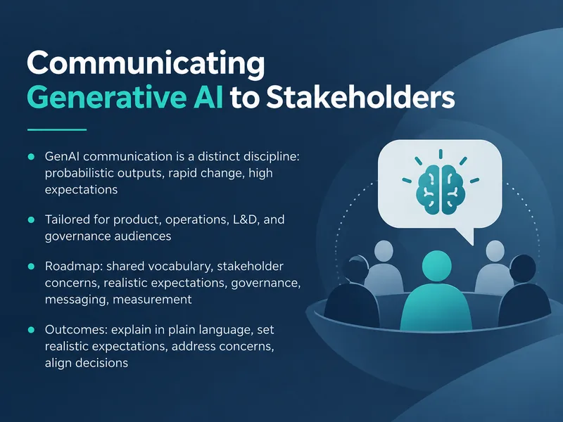 Communicating Generative AI to Stakeholders — digital-human course