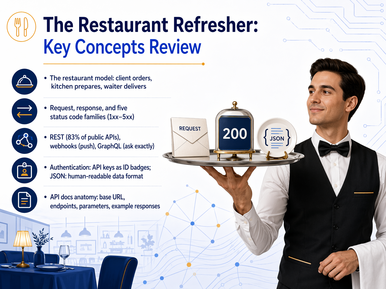 The Restaurant Refresher: Key Concepts Review