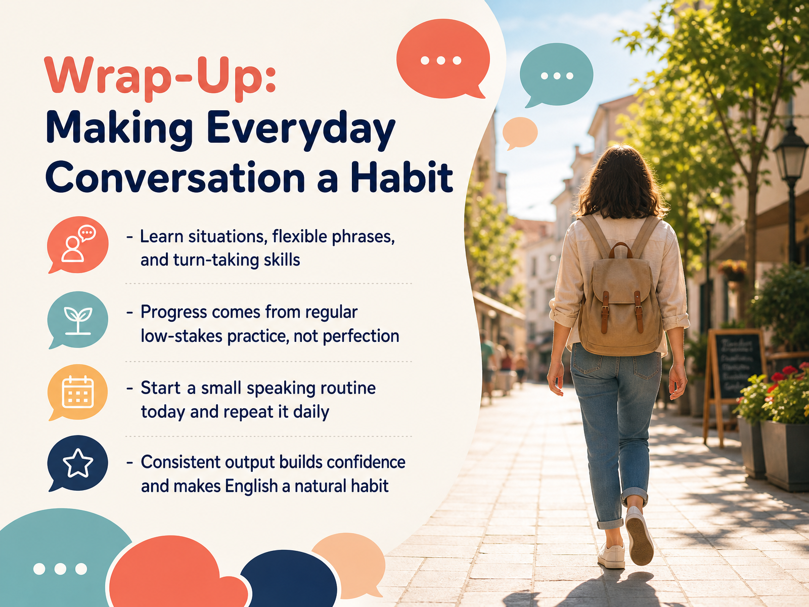 Wrap-Up: Making Everyday Conversation a Habit