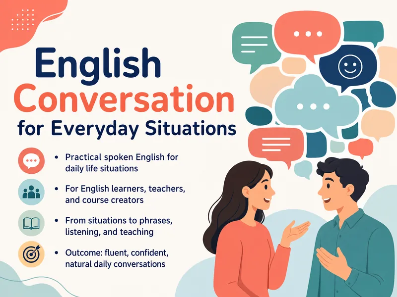 Everyday English Conversation Skills — digital-human course