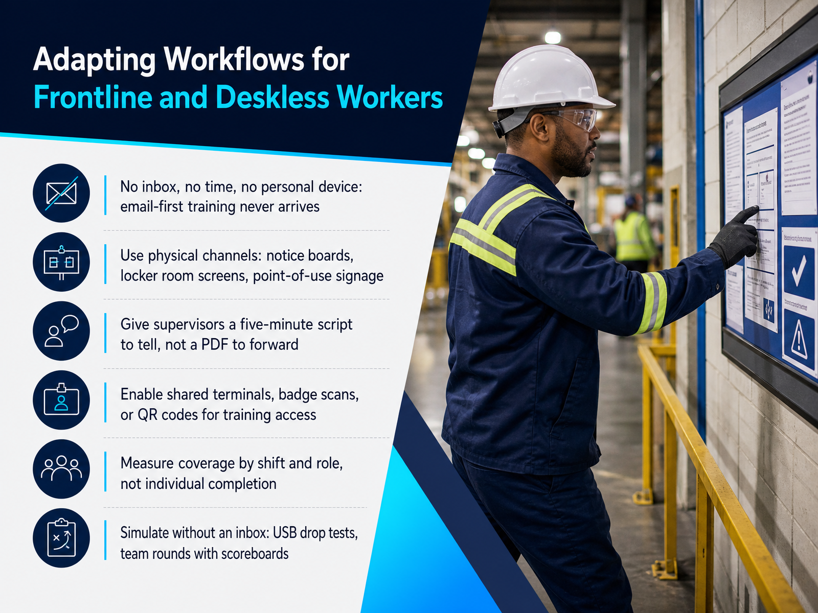 Adapting Workflows for Frontline and Deskless Workers