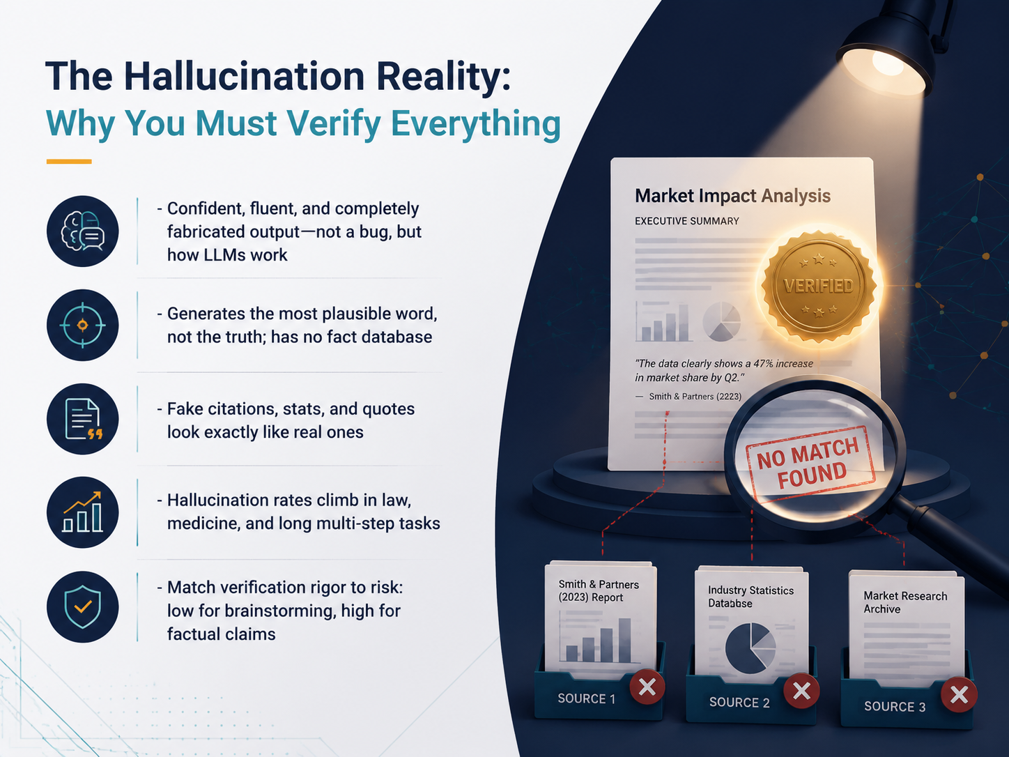 The Hallucination Reality: Why You Must Verify Everything