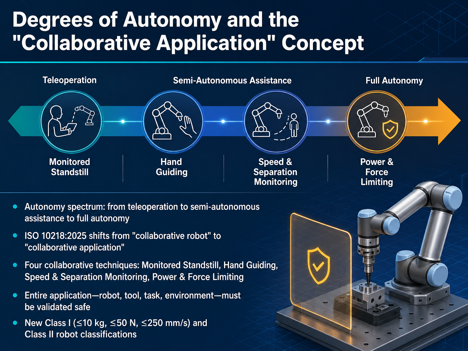 Degrees of Autonomy and the "Collaborative Application" Concept