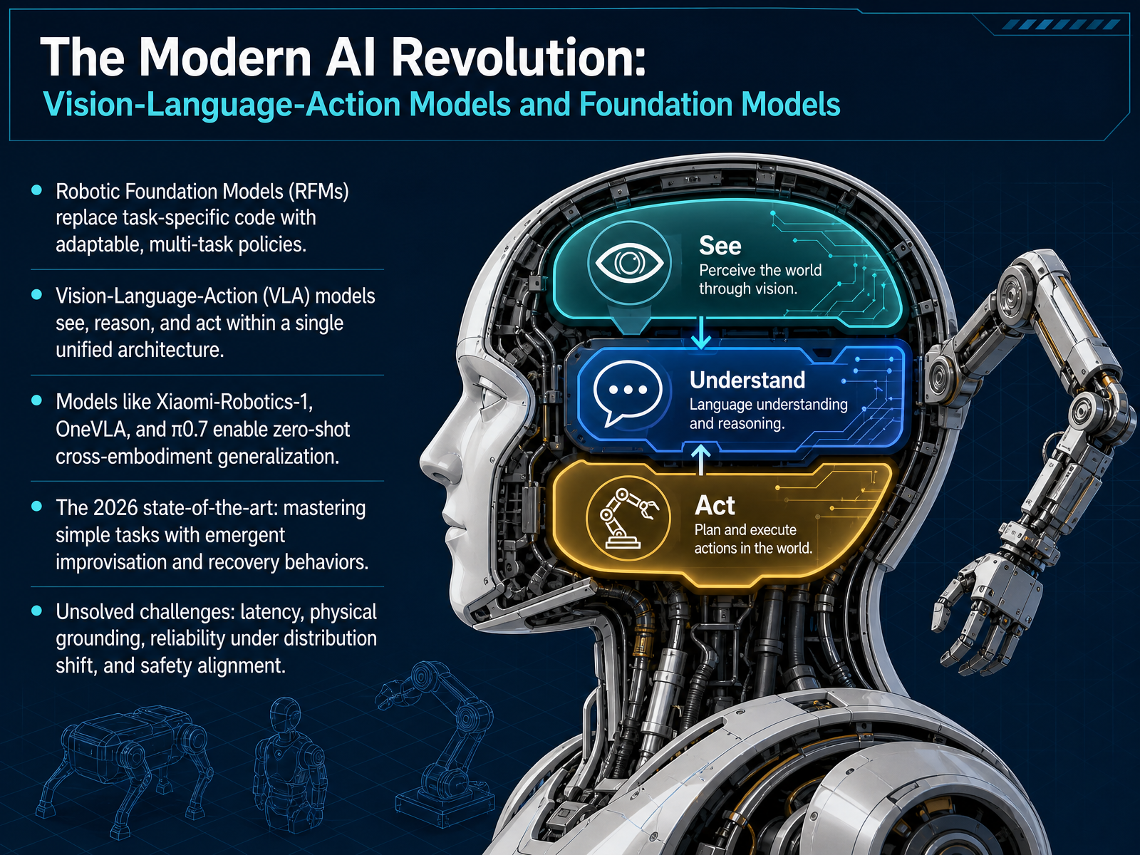 The Modern AI Revolution: Vision-Language-Action Models and Foundation Models