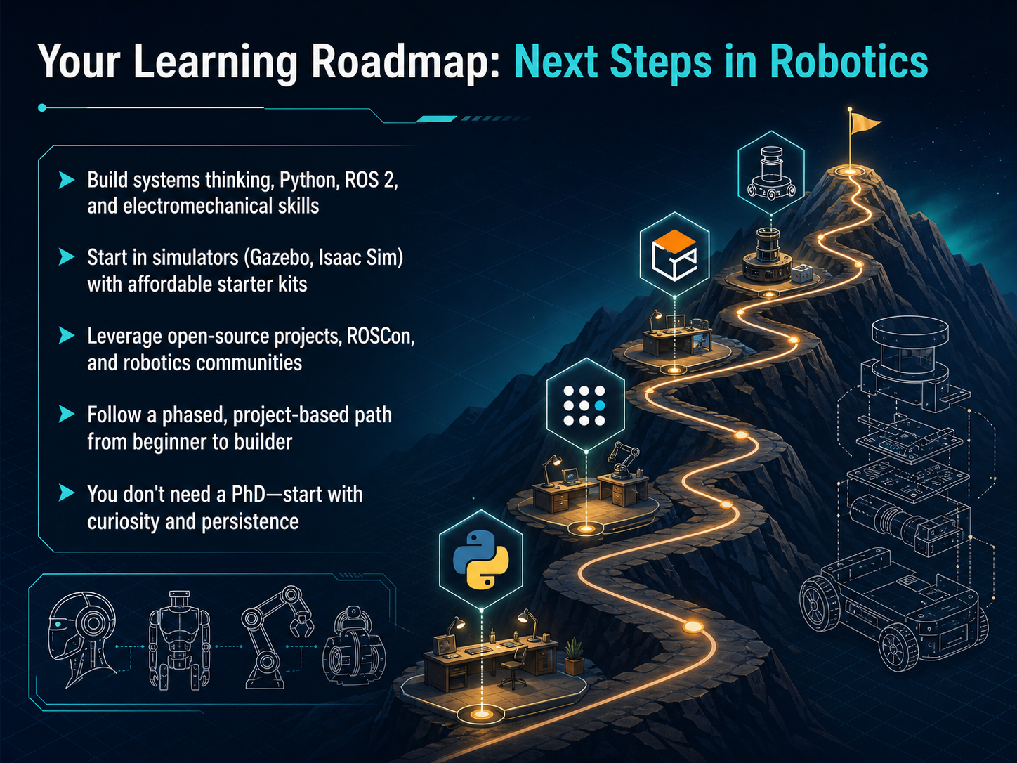 Your Learning Roadmap: Next Steps in Robotics