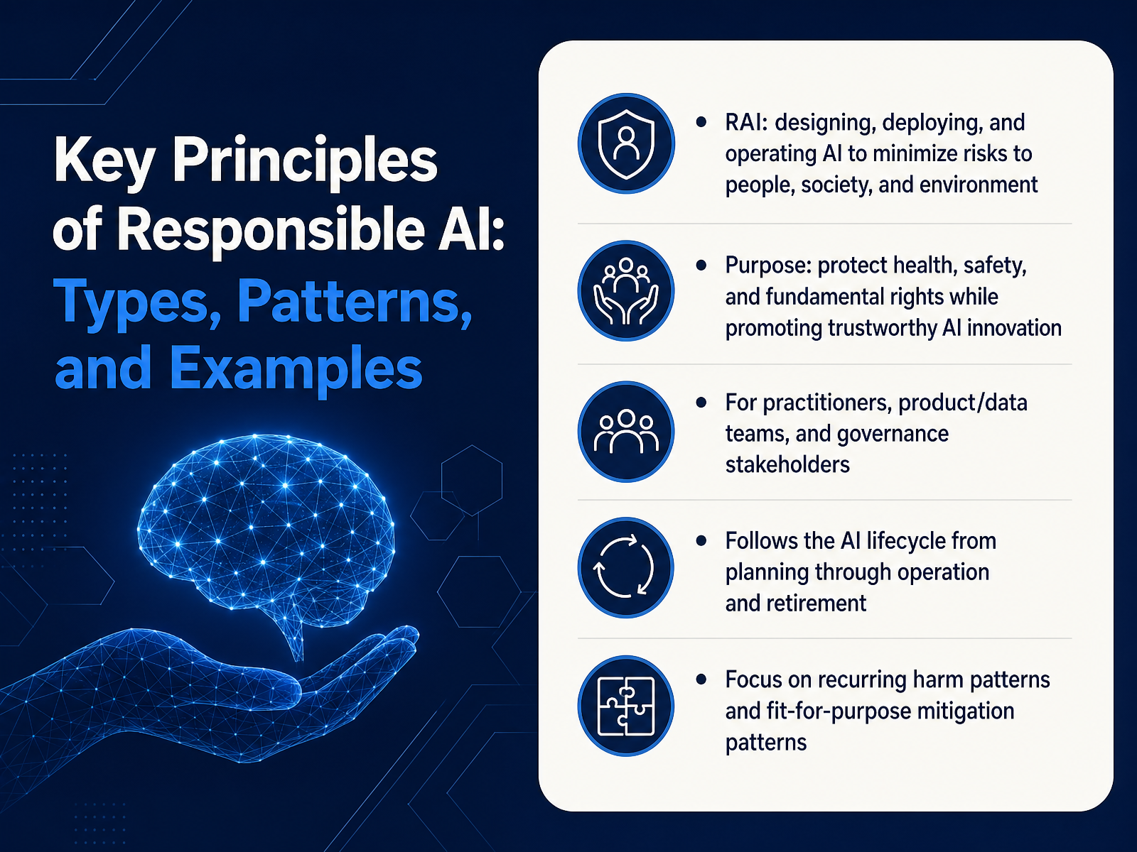 Responsible AI Key Principles